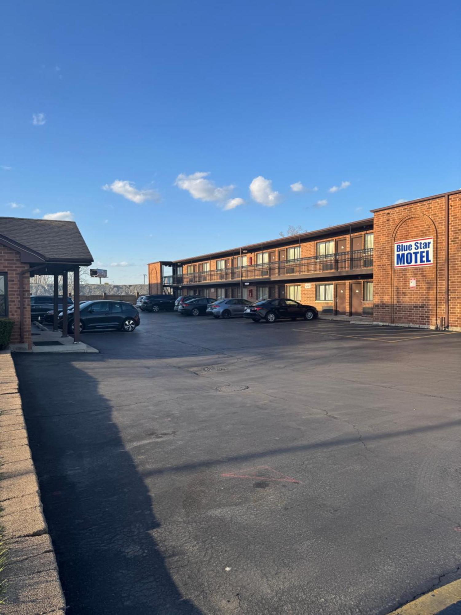 Blue Star Motel Chicago Ridge Exterior foto